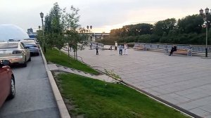 Набережная в Тюмени. Река Тура. 16.08.2025 г.