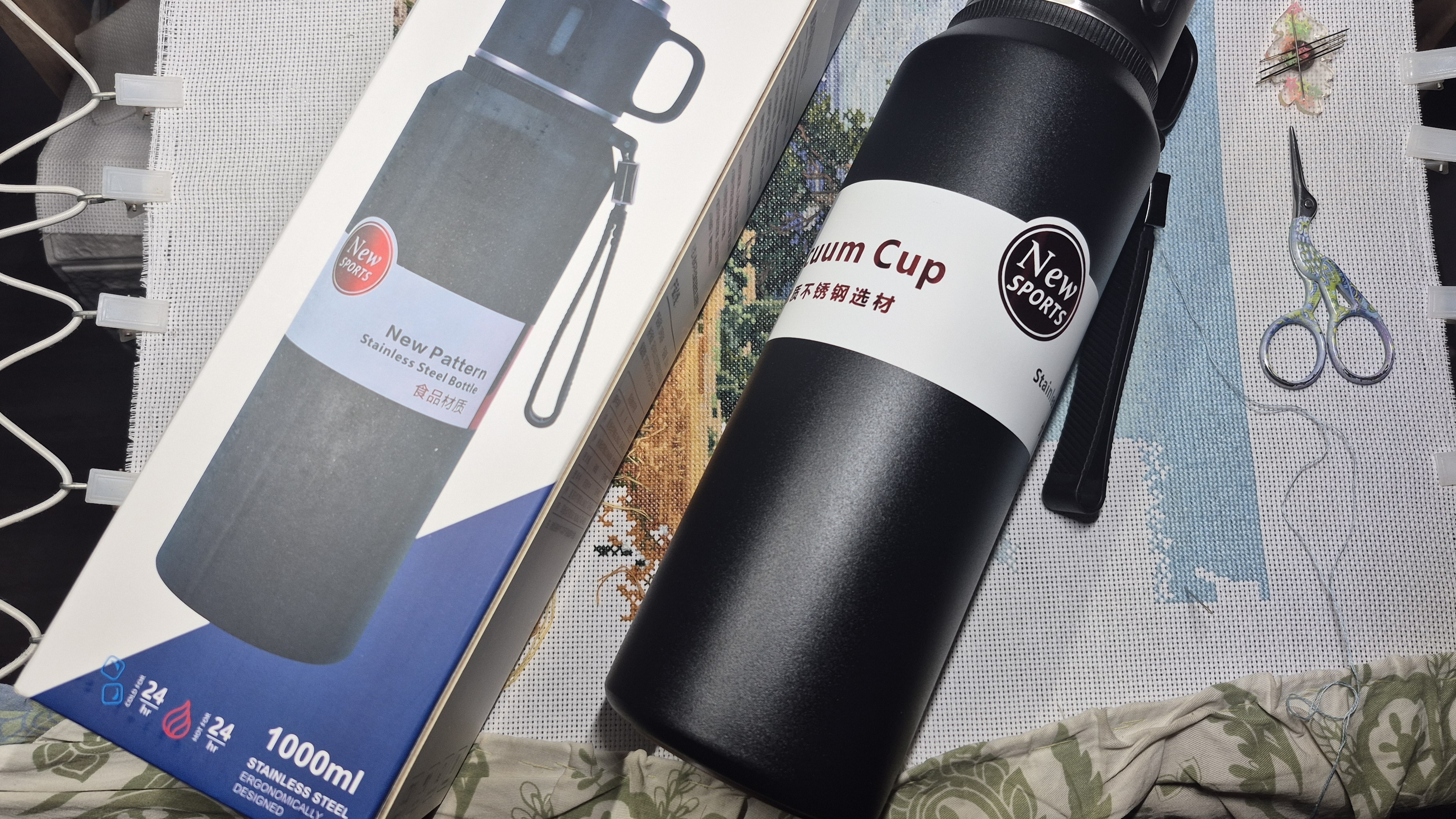 Вышивка крестиком. Август, про термосы и что будет дальше смотреть онлайн