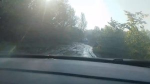 Это мы так добирались на трейл!
