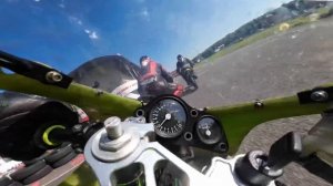 Падение VFR400 на Лидере