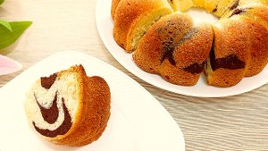 СУПЕР ЛЕГКИЙ ВАНИЛЬНО-ШОКОЛАДНЫЙ КЕКС! ГОТОВИМ ВМЕСТЕ ПРЯМО СЕЙЧАС!