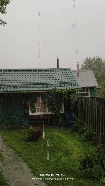 Сильный ливень с грозой ⛈️ 11.08.2025 #Подмосковье смотреть онлайн