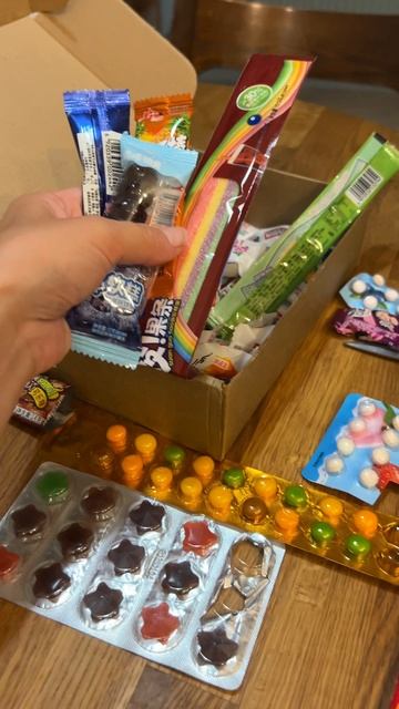 обзор на набор  китайских сладостей смотреть онлайн