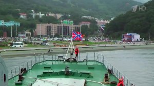 Отряд кораблей Тихоокеанского флота зашел на Камчатку