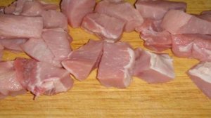 Жареная свинина в мультиварке