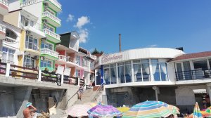 Обзор обеда и  ресторана Санта Барбара в Утесе . Отдых у черного моря в Крыму. Цены и меню.