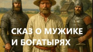СКАЗ О ХИТРОМ МУЖИЧКЕ И ДВУХ БОГАТЫРЯХ ( #СКАЗКА   #ЮМОР )