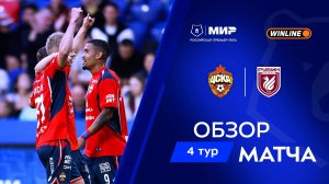 Обзор матча ЦСКА – «Рубин» | Мир РПЛ 2025/26