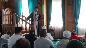 Пятничная проповедь  в мечети "Билял" от 8 августа