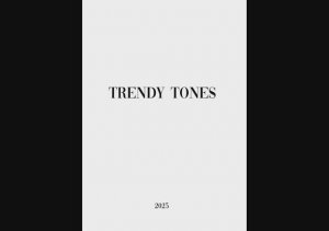 Фотопроект  "Trendy tone"