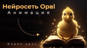 Урок нейросеть Opal