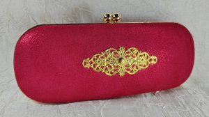Футляр для очков, клатч-бокс женский. Изделия из кожи. СКСтиль. Видео обзор футляра: Красного цвета