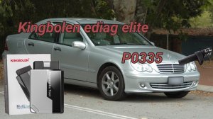 Mercedes w203 p0335 чиним с помощью kingbolen ediag elite