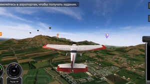 Играю игру про самолёты с песней от винта