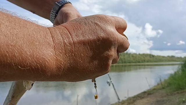 Ещё одна щучка на донку 😁 смотреть онлайн