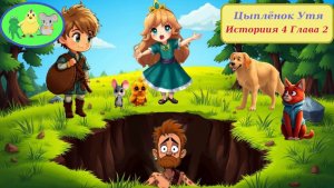 Цыплёнок Утя. История 4. Глава 02 "Принц в волчьей яме"