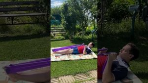 Упражнения с резиновыми амортизаторами, доктор Артем Сергиенко