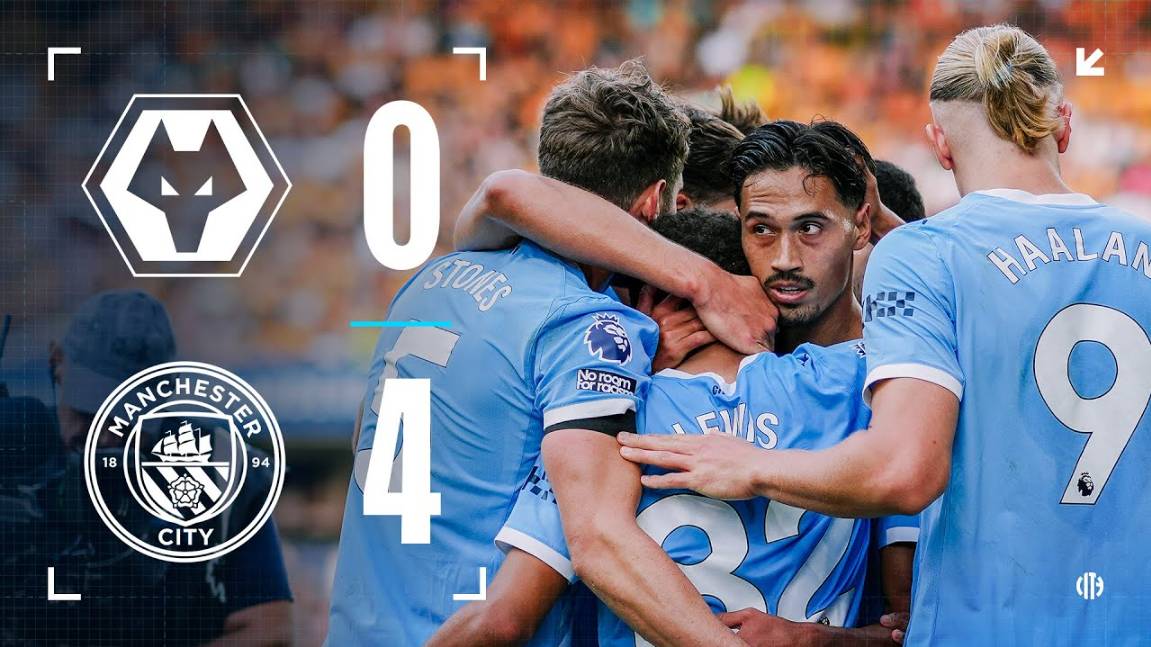 Обзор матча Вулверхэмптон - Манчестер С. | Highlights | Wolverhampton - Manchester C. | 16.08.2025