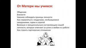 Семинар 5.07.18: "Исцеление отношений с мамой - обретение уверенности в себе"