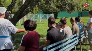 Апти Алаудинов "АХМАТ". Посещение Беловского психоневрологического дом-интерната в Курске