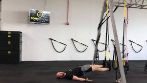 Сгибание голени в TRX