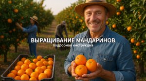 Руководство по выращиванию мандаринов: от посадки до сбора урожая 🍊