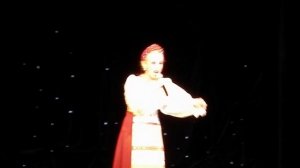 "А ты, гармошечка, играй": солистка ансамбля "Зарница" (г. Анапа, 13.08.2025)