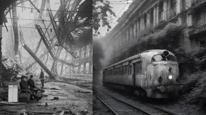 Поезд из прошлого едва не спровоцировал катастрофу