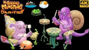 Ракотакт - Юный/Взрослый Все Песни и Анимации (My Singing Monsters, Мои Поющие Монстры, Msm, Мсм)