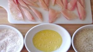 Жареное филе пангасиуса