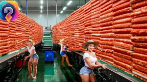 А вы знали, Как МИЛЛИОНЫ тонн крабовых палочек  производят?