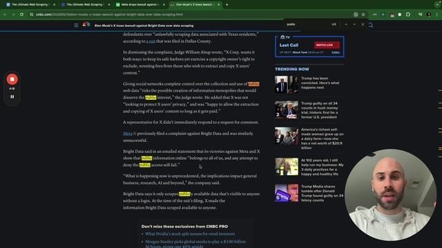 002 Legality of web scraping смотреть онлайн