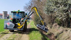 Итальянская манипуляторная косилка GL1 Prof  — максимум возможностей