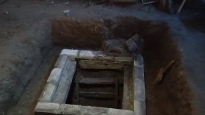 Ремонт погреба, новый створ(горловина) готов.