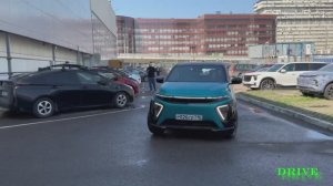 ПЕРВОЕ ВИДЕО С РОССИЙСКИМ ЭЛЕКТРОМОБИЛЕМ «АТОМ».