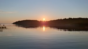 Восход Солнца. Остров Кухка. 09.08.2025