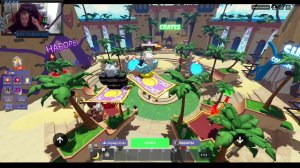 играем с MIXA в [🦈] BedWars в роблокс