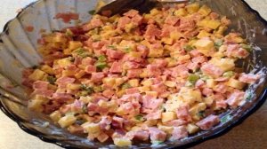 Грибы, фаршированные ветчиной и сыром