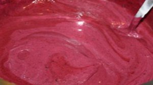 Черничный торт без выпечки