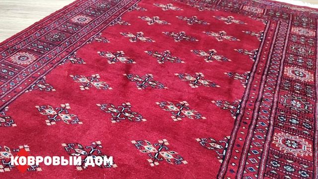 Ковер 1,24х1,89 Pakistan Jaldar Excl. Butterfly red смотреть онлайн