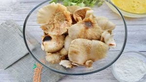 Грибные шницели