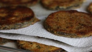 Жареные баклажаны с сыром