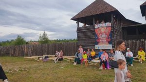 Русский хоровод. Фестиваль "Небо славян " Вологодская область. Ноги пустились в пляс.