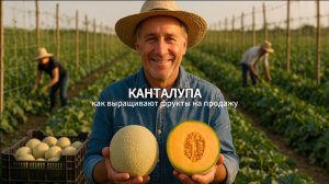 Выращивание канталупы на продажу 🍈