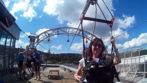 2. Зиплайн на Воробьёвых горах