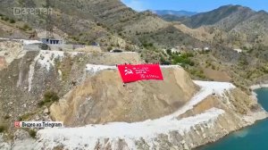 Знамя Победы взметнулось на живописном Ирганае