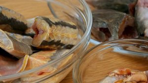 Жареная стерлядь