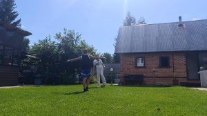 футбол с подпищицей