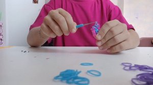 браслет из резинок"Объёмные кольца