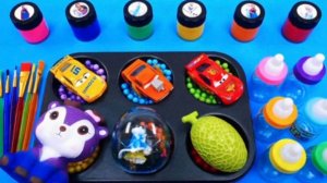 Мультики для детей про цвета, игрушки #мультики #слаймы #мультикидлядетей #цвета